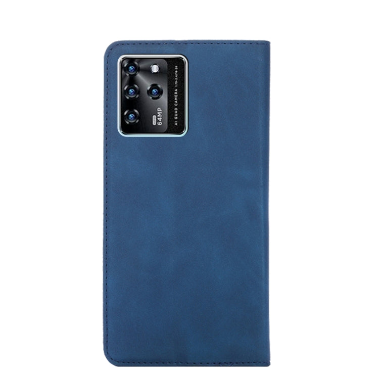 For ZTE Blade V30 Skin Feel Magnetic Flip Leather Phone Case