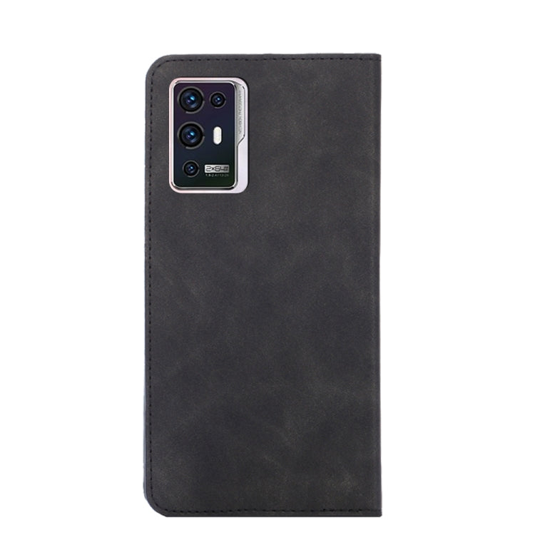 For ZTE Axon 30 Pro 5G Skin Feel Magnetic Flip Leather Phone Case