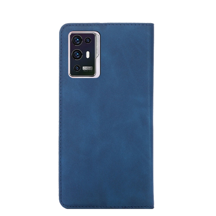 For ZTE Axon 30 Pro 5G Skin Feel Magnetic Flip Leather Phone Case