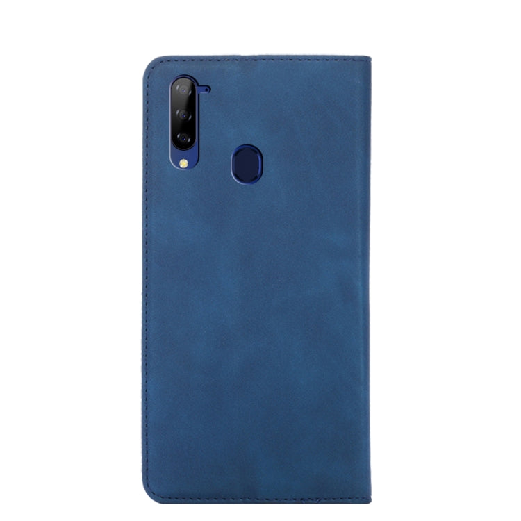 For ZTE Libero 5G Skin Feel Magnetic Flip Leather Phone Case