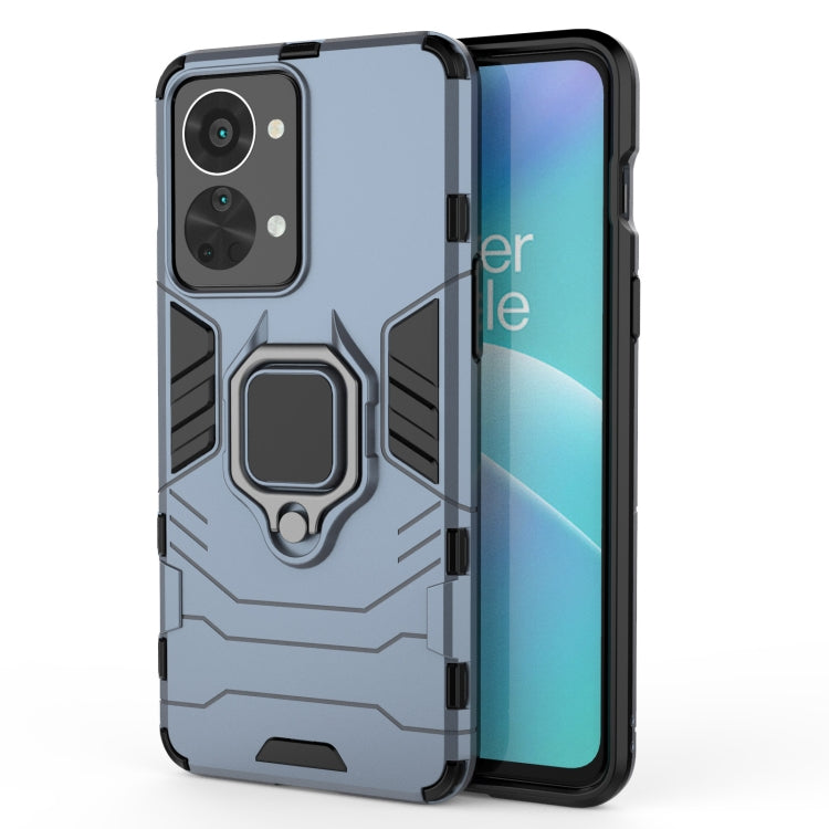 For OnePlus Nord 2T 5G Magnetic Ring Holder PC + TPU Phone Case