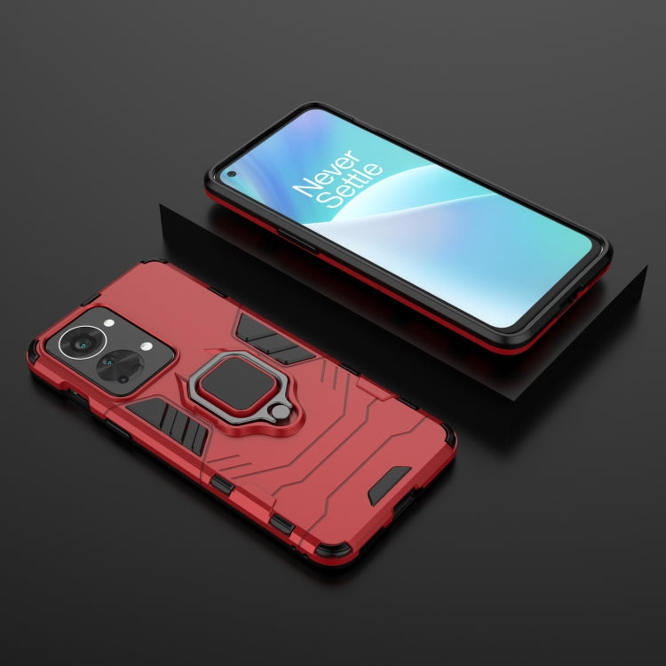 For OnePlus Nord 2T 5G Magnetic Ring Holder PC + TPU Phone Case