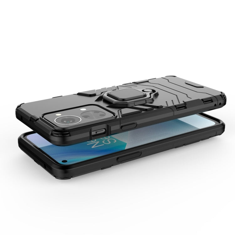 For OnePlus Nord 2T 5G Magnetic Ring Holder PC + TPU Phone Case