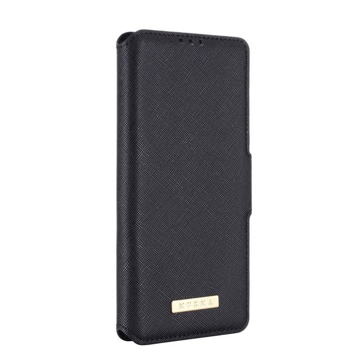 For vivo S9 MUXMA MX115 Cross Texture Oil Edge Flip Leather Phone Case