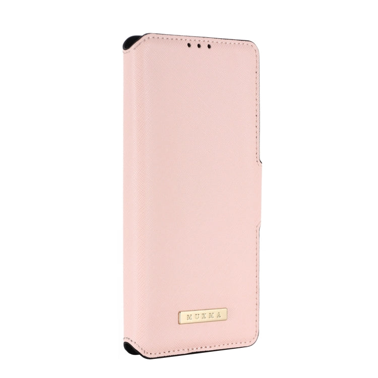 For vivo S9 MUXMA MX115 Cross Texture Oil Edge Flip Leather Phone Case