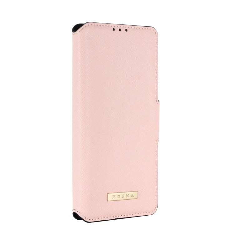 For vivo X60 5G MUXMA MX115 Cross Texture Oil Edge Flip Leather Phone Case