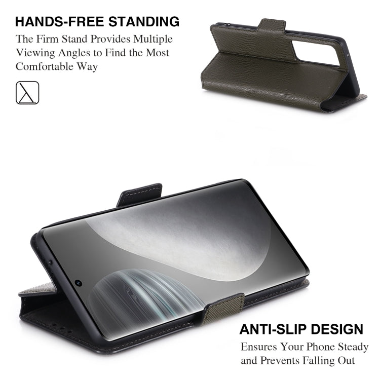 For vivo X60 Pro 5G MUXMA MX115 Cross Texture Oil Edge Flip Leather Phone Case