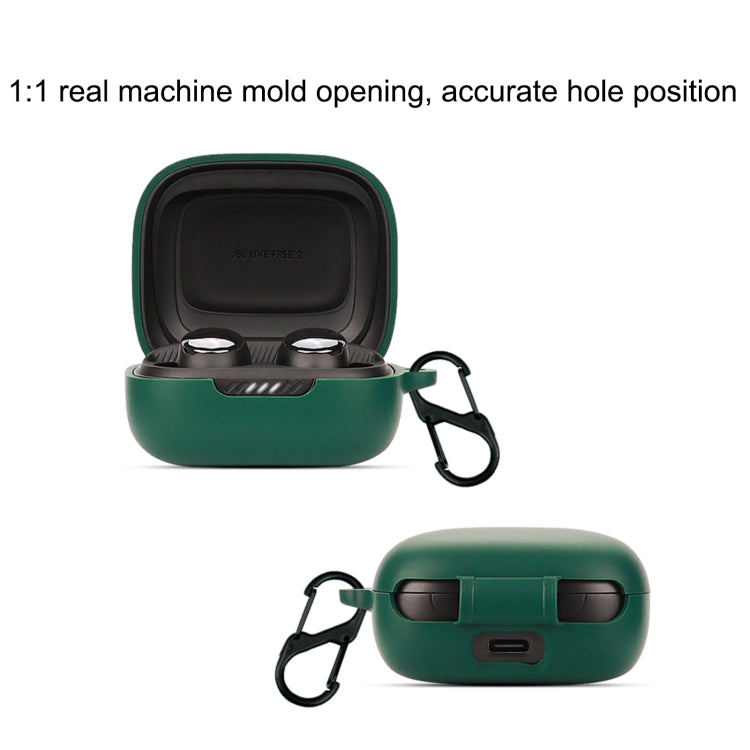 Bluetooth Earphone Silicone Protective Case For JBL Live Free 2 TWS