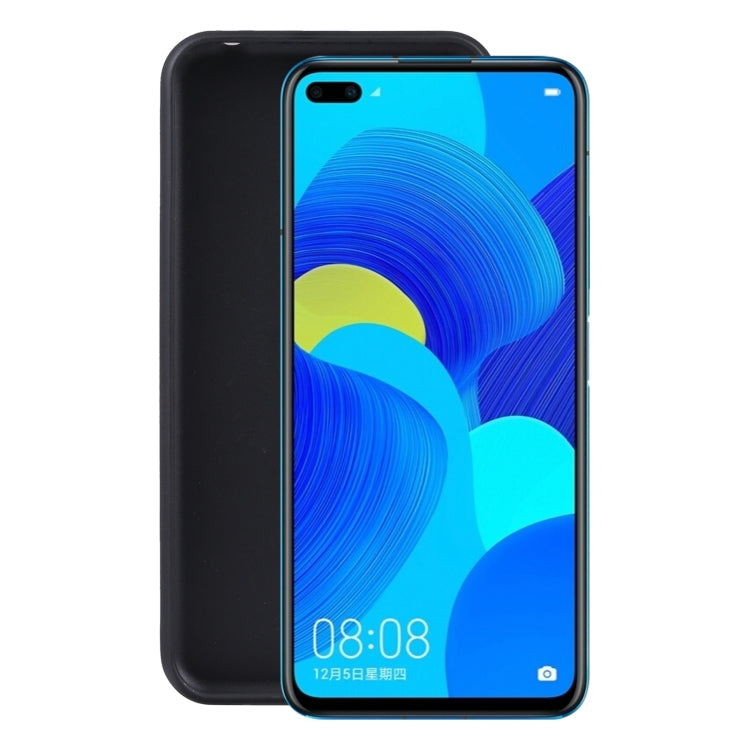 For Huawei nova 6 5G TPU Phone Case(Black)