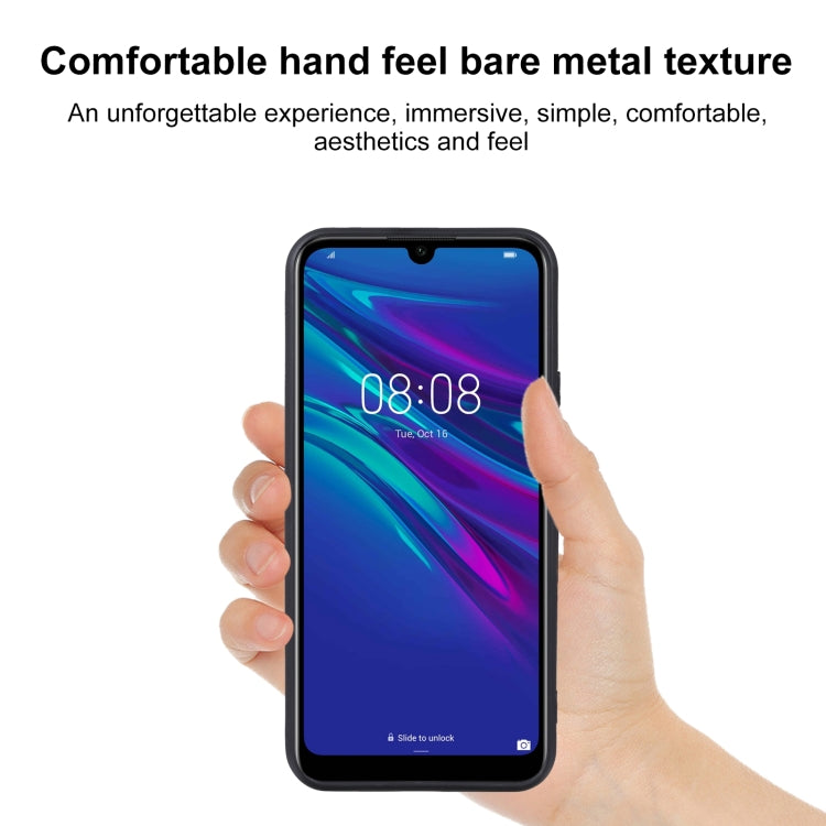 For Huawei Y6 2019 TPU Phone Case(Black)