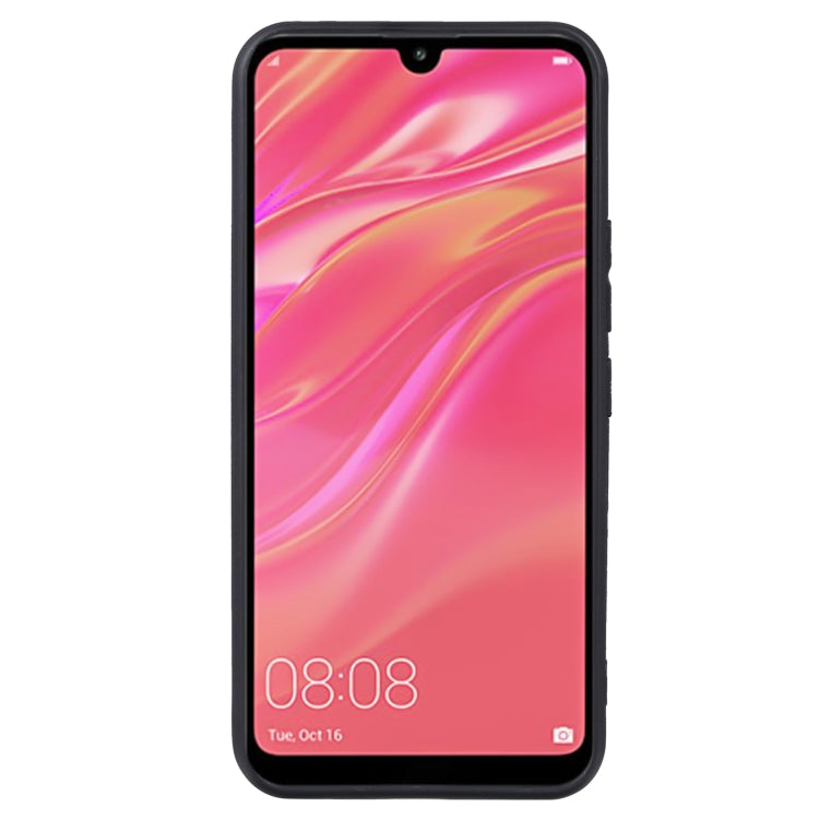 For Huawei Y7 2019 TPU Phone Case(Black)