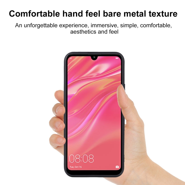 For Huawei Y7 2019 TPU Phone Case(Black)