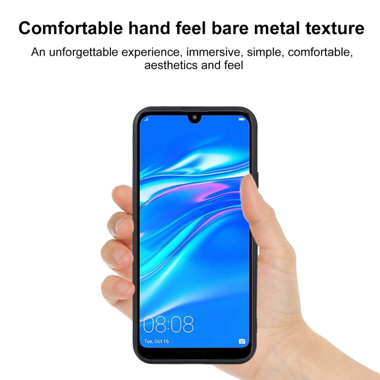 For Huawei Y7 Pro 2019 TPU Phone Case(Black)