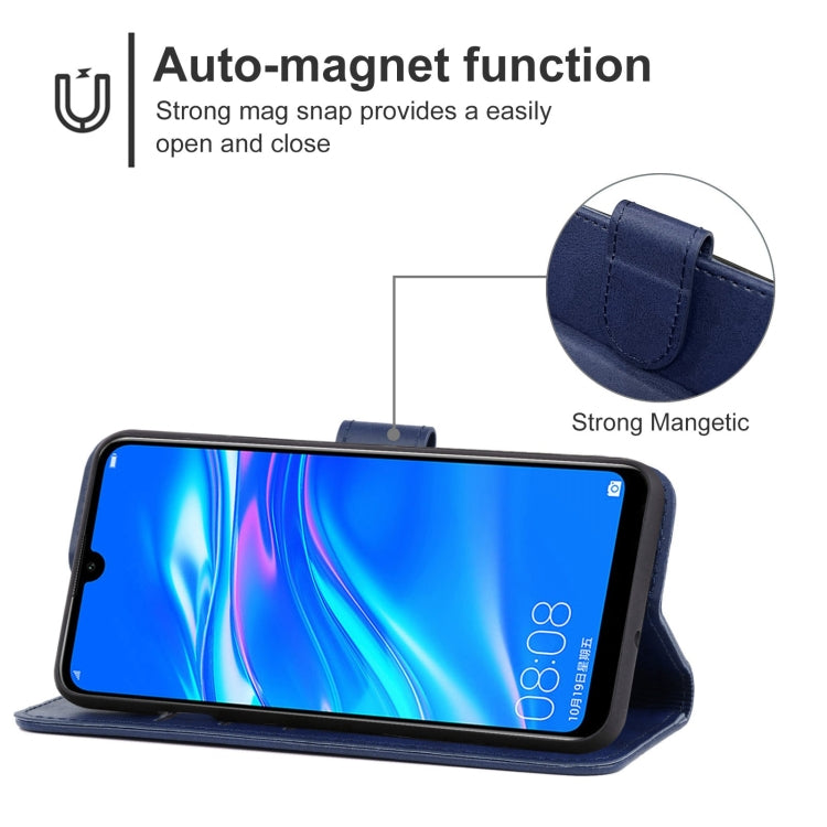 For Huawei Enjoy 9 Leather Phone Case