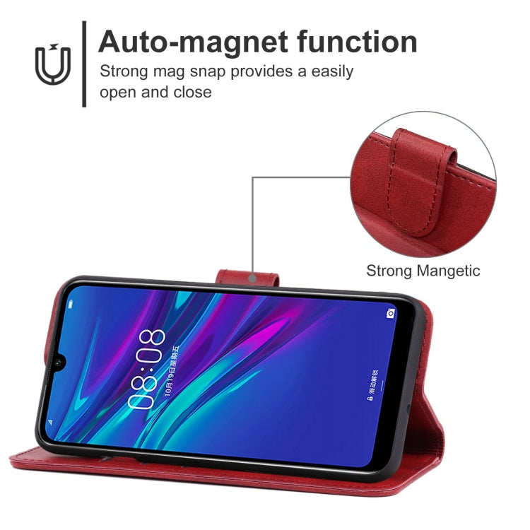 For Huawei Enjoy 9e Leather Phone Case