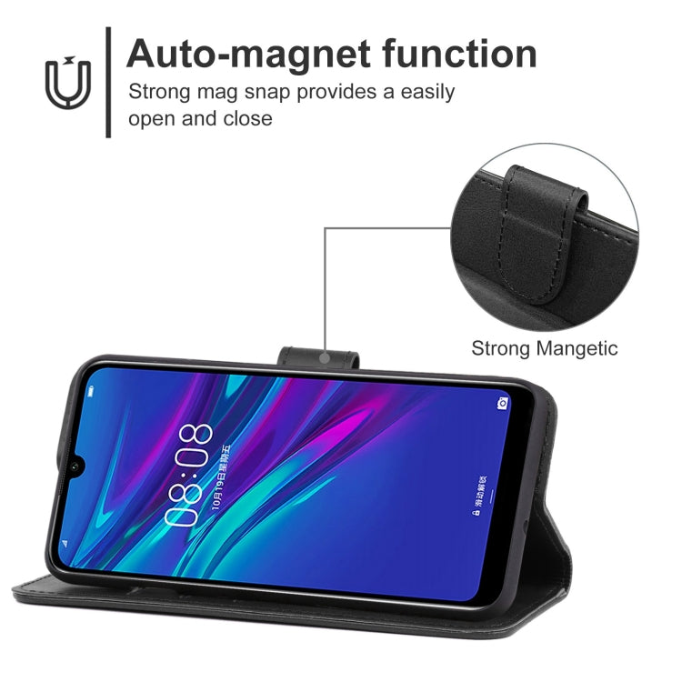 For Huawei Enjoy 9e Leather Phone Case