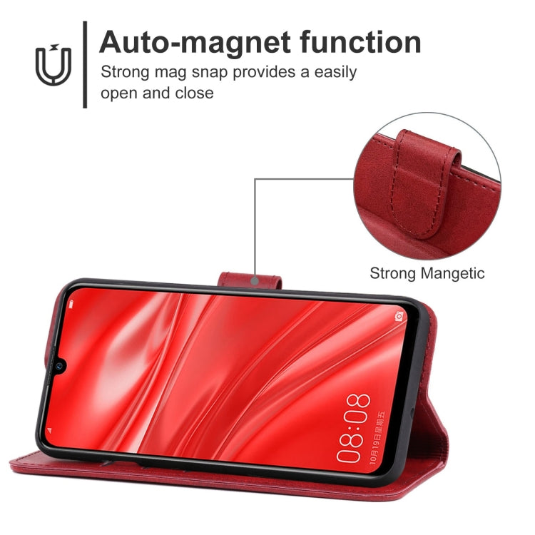 For Huawei Enjoy 9s Leather Phone Case