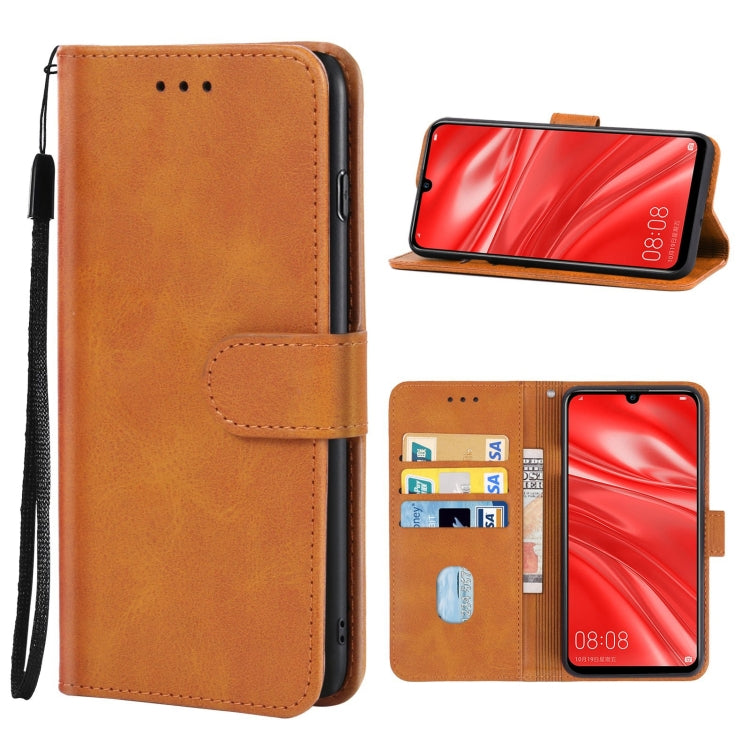 For Huawei Enjoy 9s Leather Phone Case