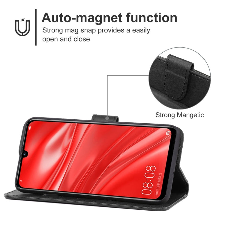For Huawei Enjoy 9s Leather Phone Case