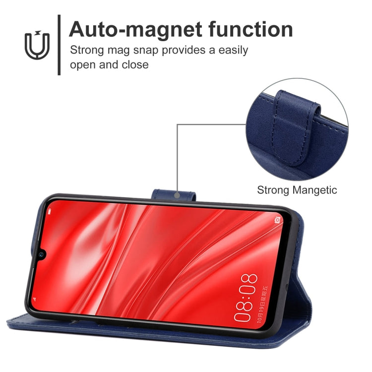 For Huawei Enjoy 9s Leather Phone Case