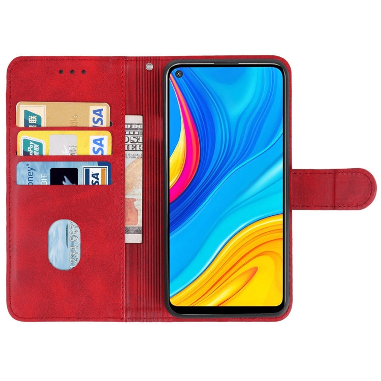 For Huawei Enjoy 10 Leather Phone Case