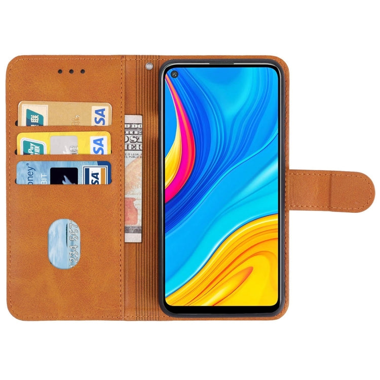For Huawei Enjoy 10 Leather Phone Case