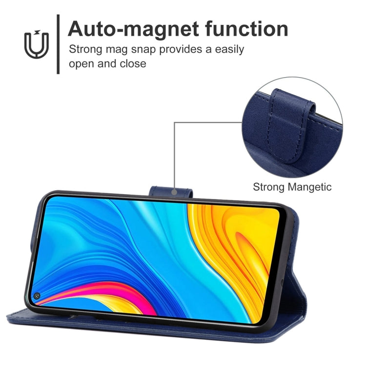For Huawei Enjoy 10 Leather Phone Case