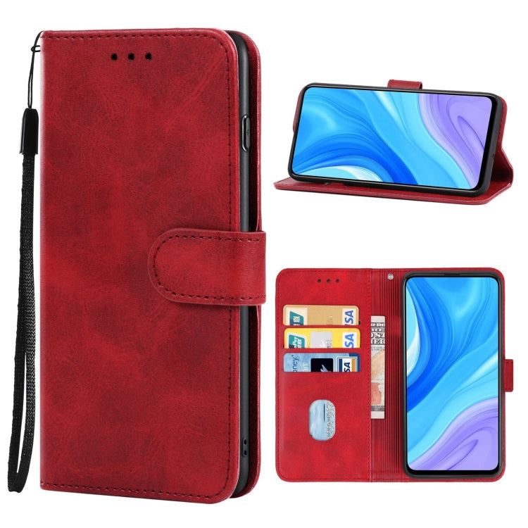 For Huawei Enjoy 10 Plus Leather Phone Case