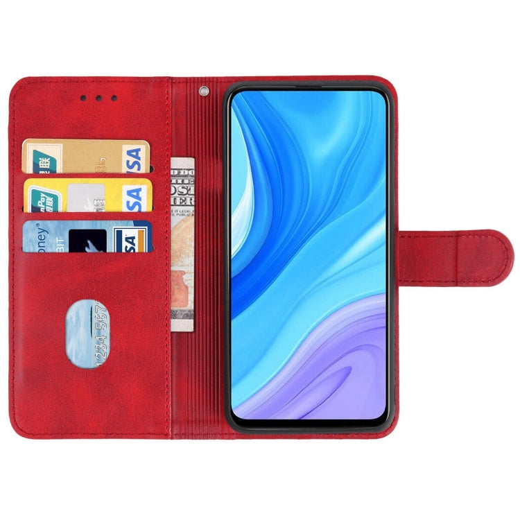 For Huawei Enjoy 10 Plus Leather Phone Case