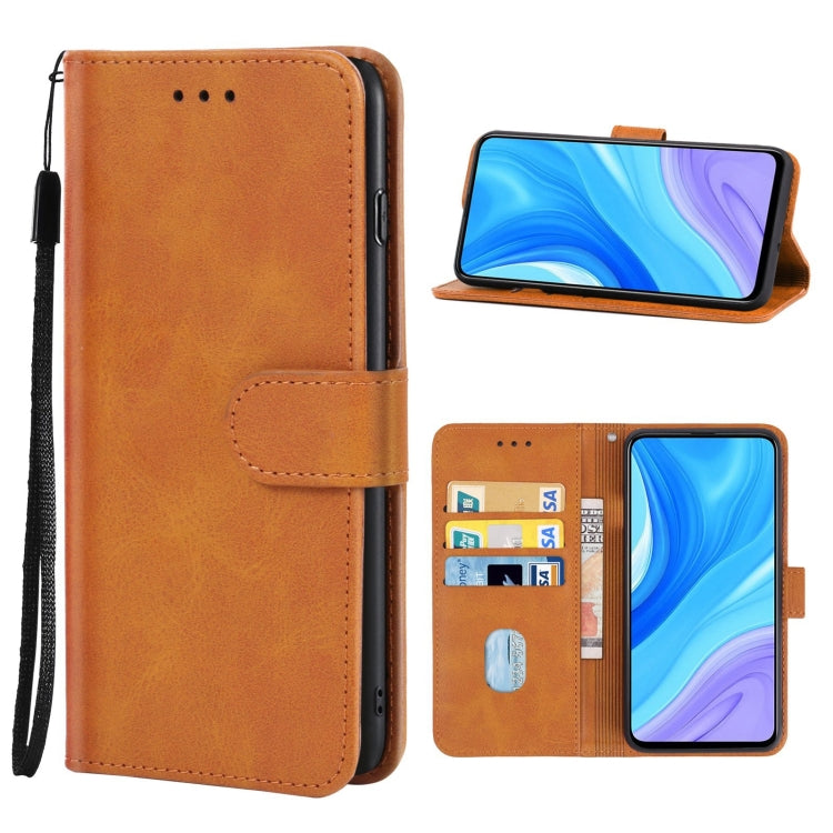 For Huawei Enjoy 10 Plus Leather Phone Case