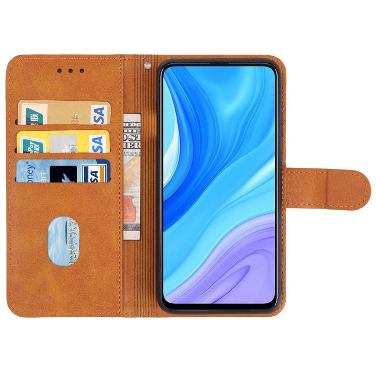 For Huawei Enjoy 10 Plus Leather Phone Case