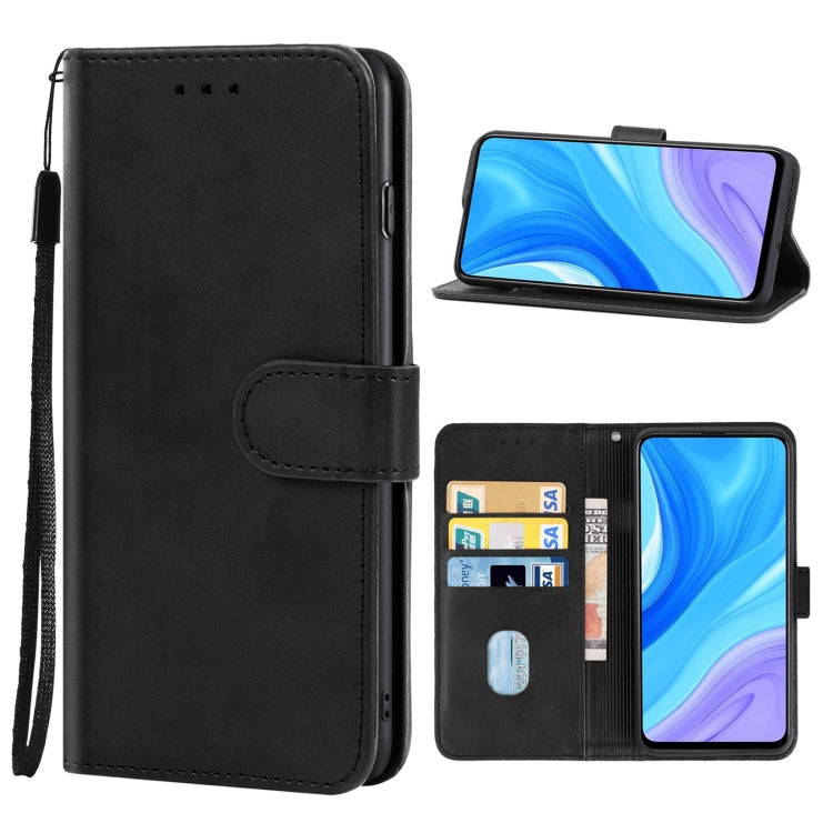 For Huawei Enjoy 10 Plus Leather Phone Case