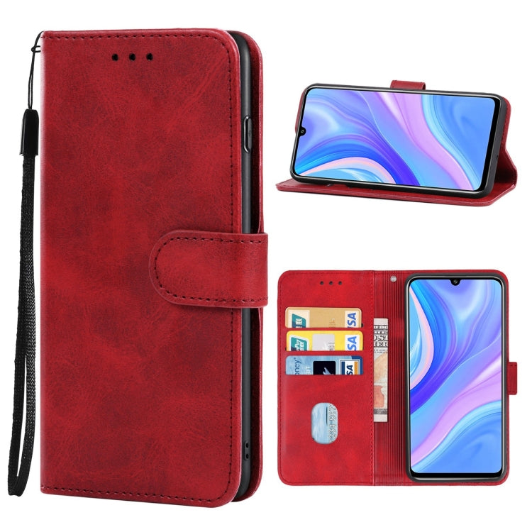 For Huawei Enjoy 10s Leather Phone Case
