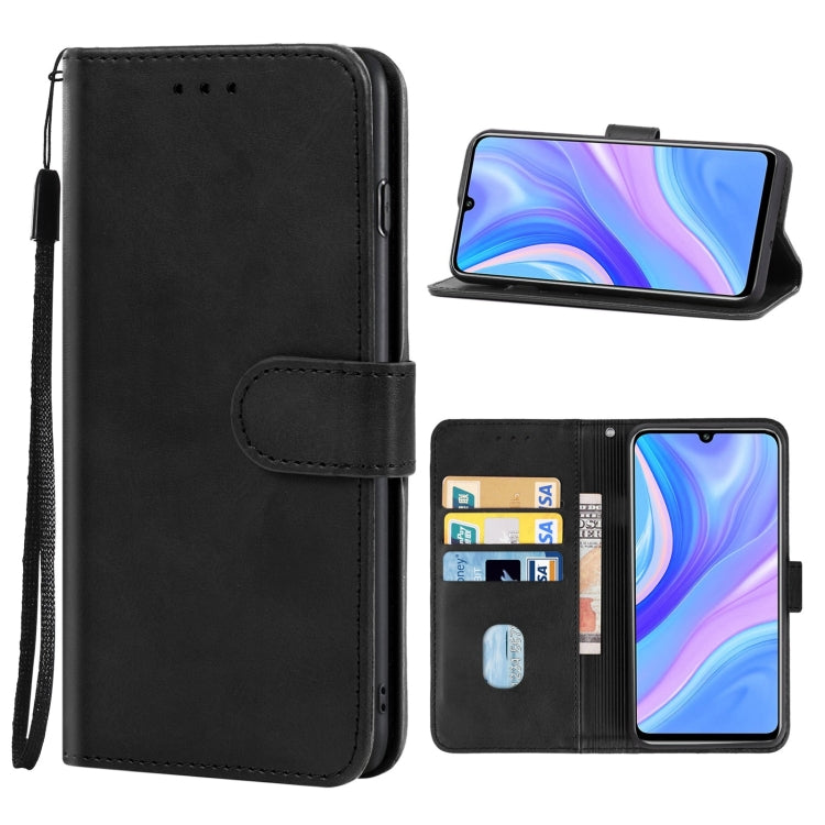 For Huawei Enjoy 10s Leather Phone Case