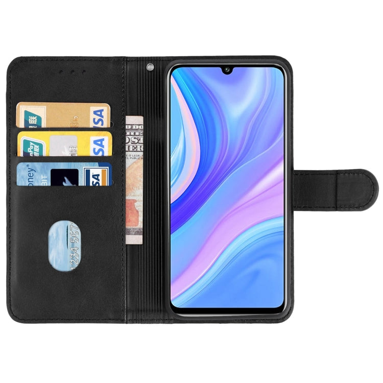 For Huawei Enjoy 10s Leather Phone Case