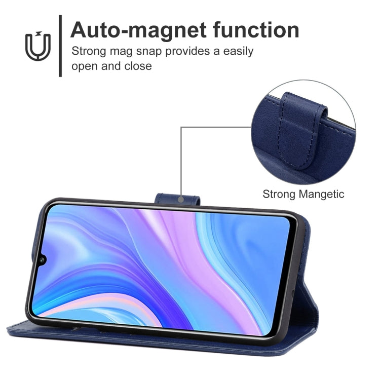For Huawei Enjoy 10s Leather Phone Case