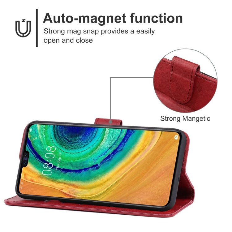 For Huawei Mate 30 Leather Phone Case