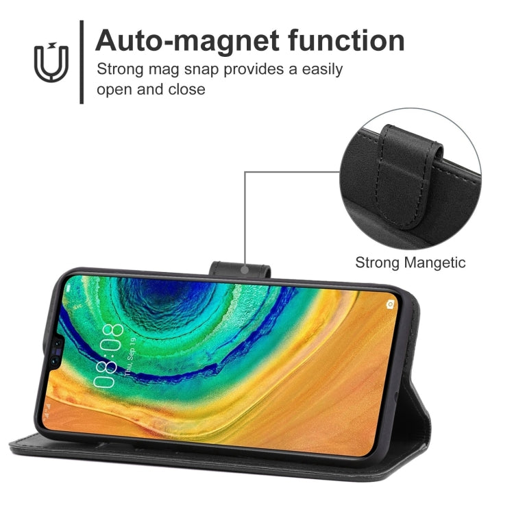 For Huawei Mate 30 Leather Phone Case