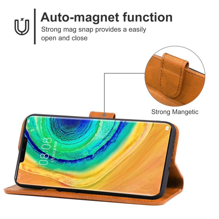For Huawei Mate 30 Pro Leather Phone Case