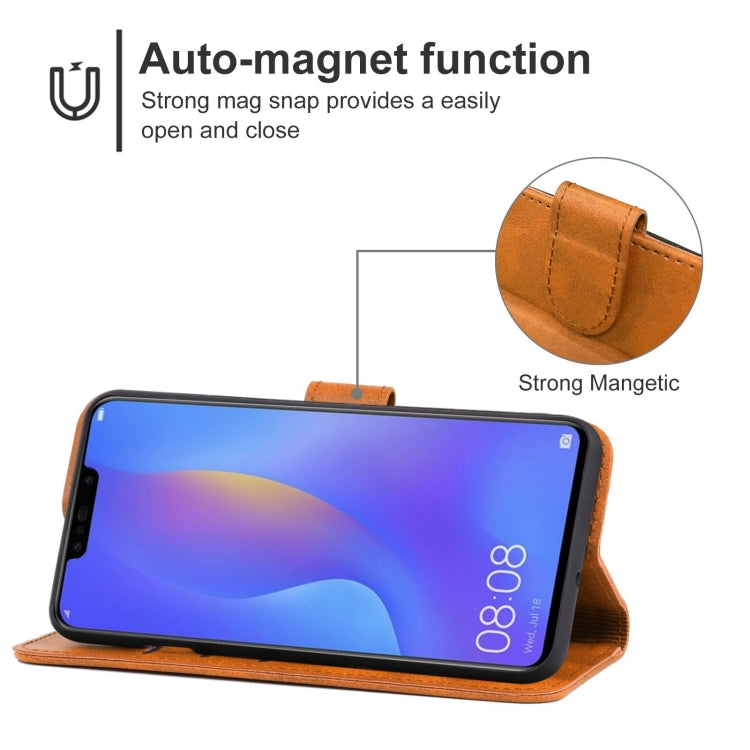 For Huawei nova 3i Leather Phone Case
