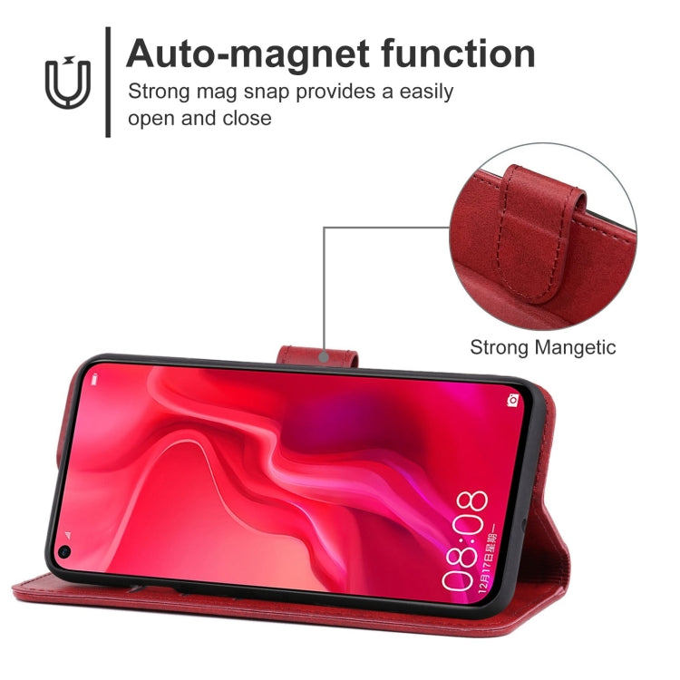 For Huawei nova 4 Leather Phone Case