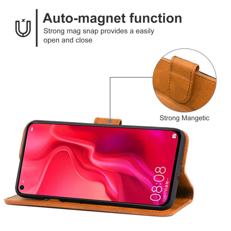 For Huawei nova 4 Leather Phone Case