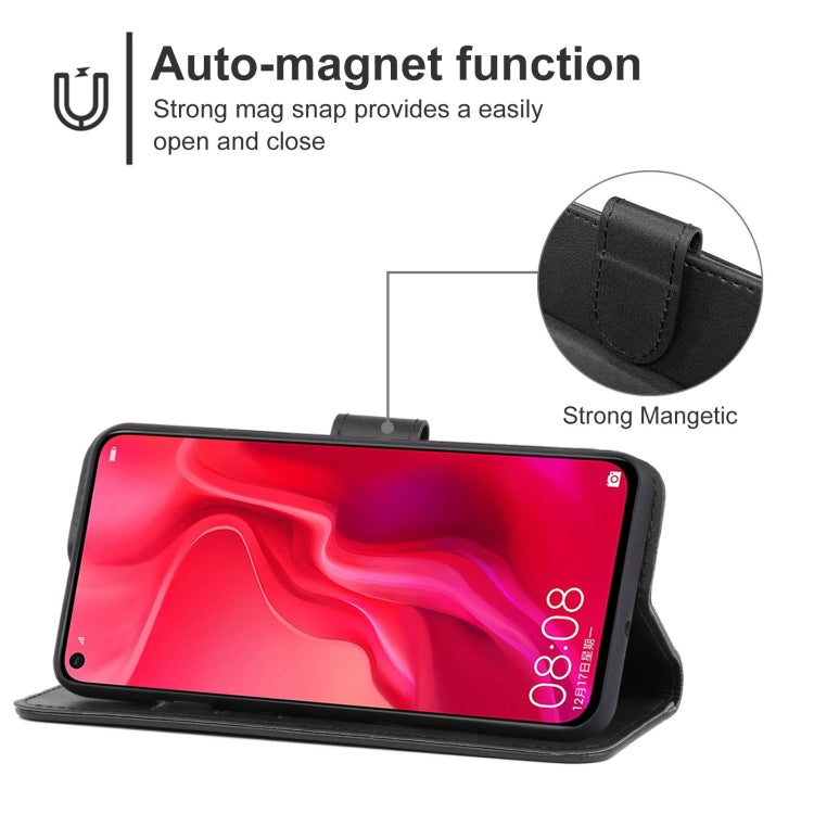 For Huawei nova 4 Leather Phone Case