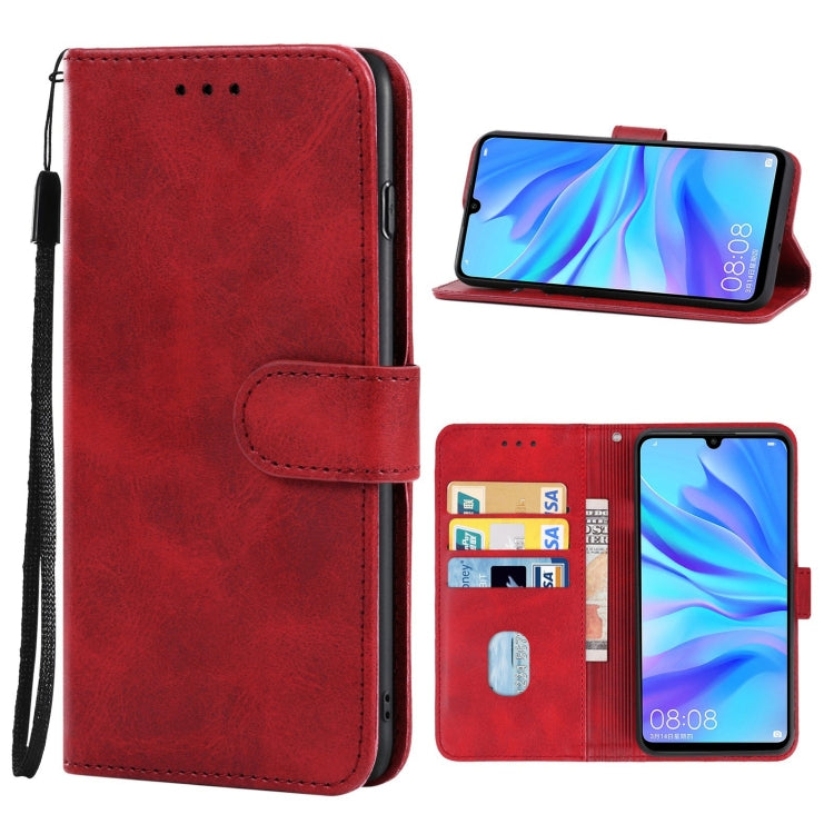 For Huawei nova 4e Leather Phone Case