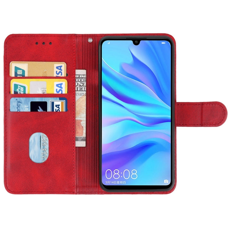 For Huawei nova 4e Leather Phone Case