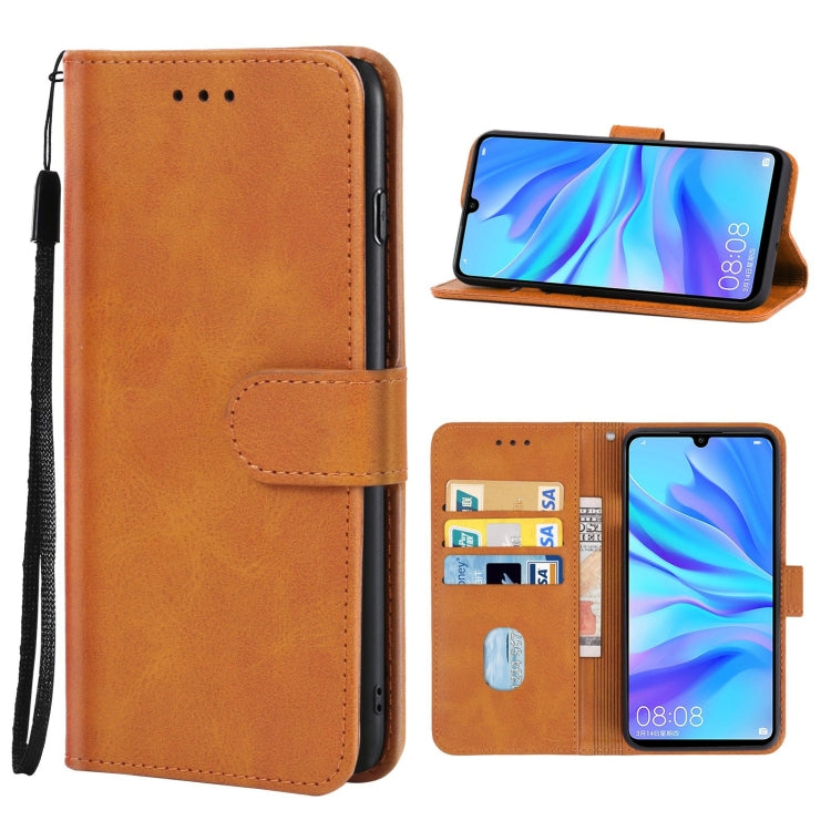 For Huawei nova 4e Leather Phone Case