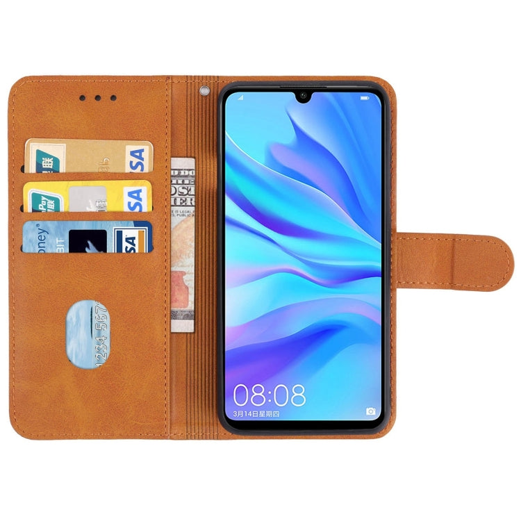 For Huawei nova 4e Leather Phone Case