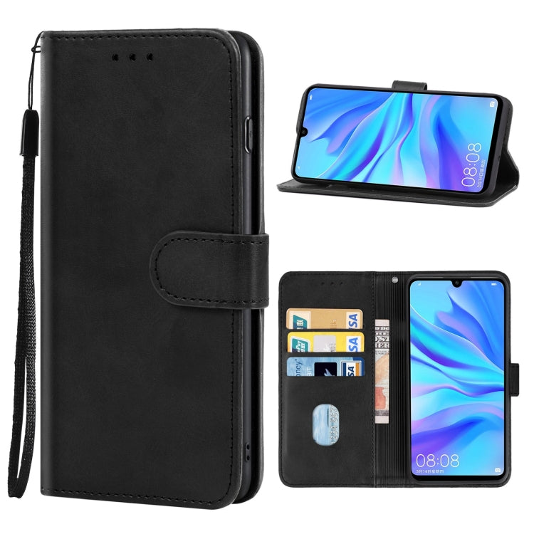 For Huawei nova 4e Leather Phone Case