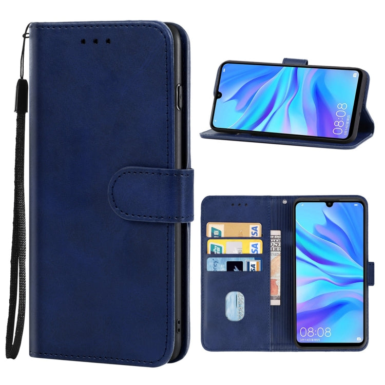 For Huawei nova 4e Leather Phone Case