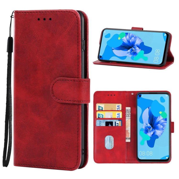 For Huawei nova 5i Leather Phone Case